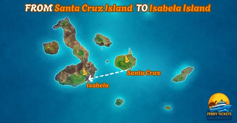 Book Santa Cruz to Isabela: Tickets & Schedules