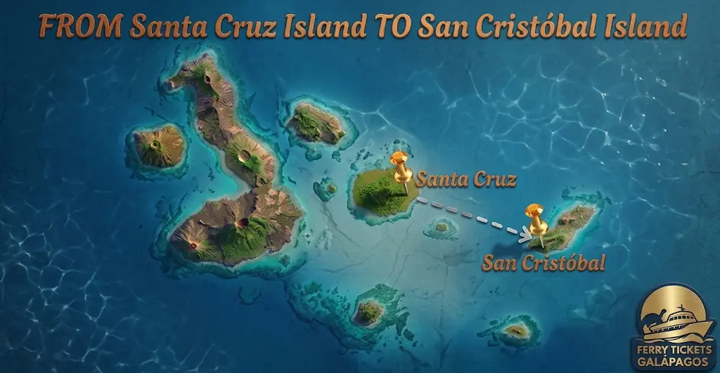 ferry santa cruz san cristobal-island galapagos booking ferry