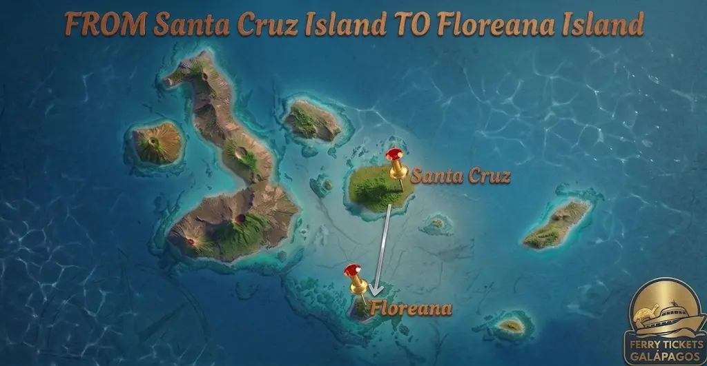 santa cruz to floreana island galapagos ferry booking