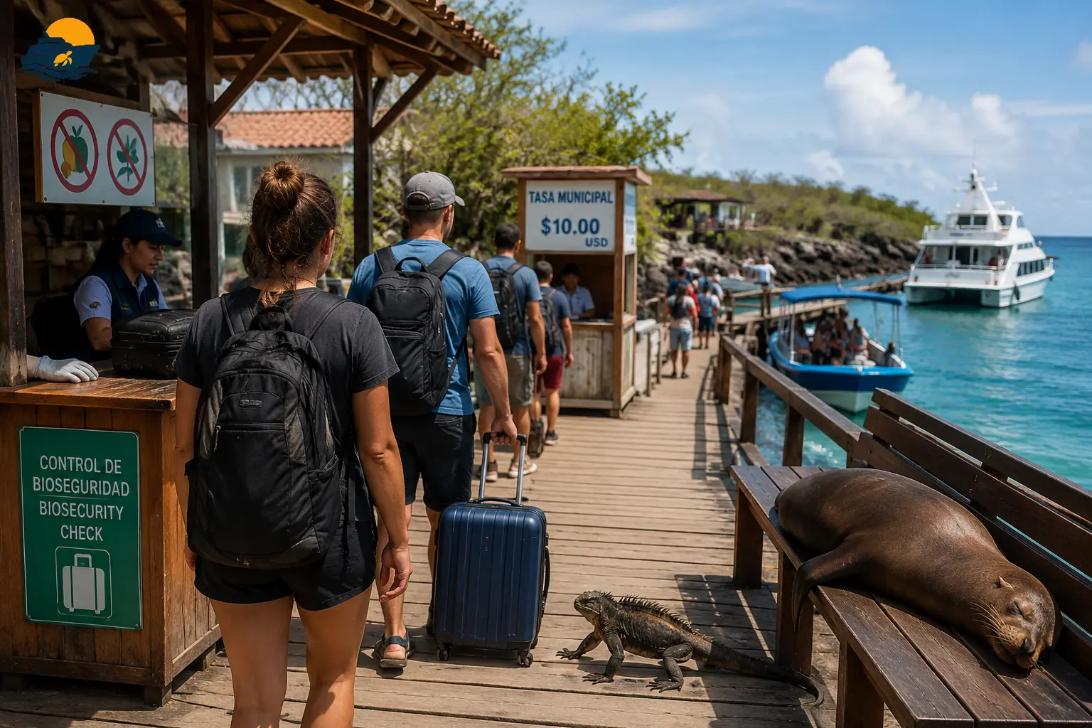 The Galapagos Port Check-In
